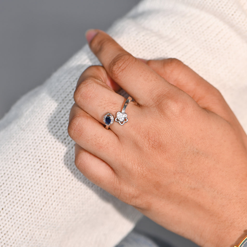 925 Sterling Silver Cubic Zirconia Ring Round Cut CZ Sparkle Women Jewelry