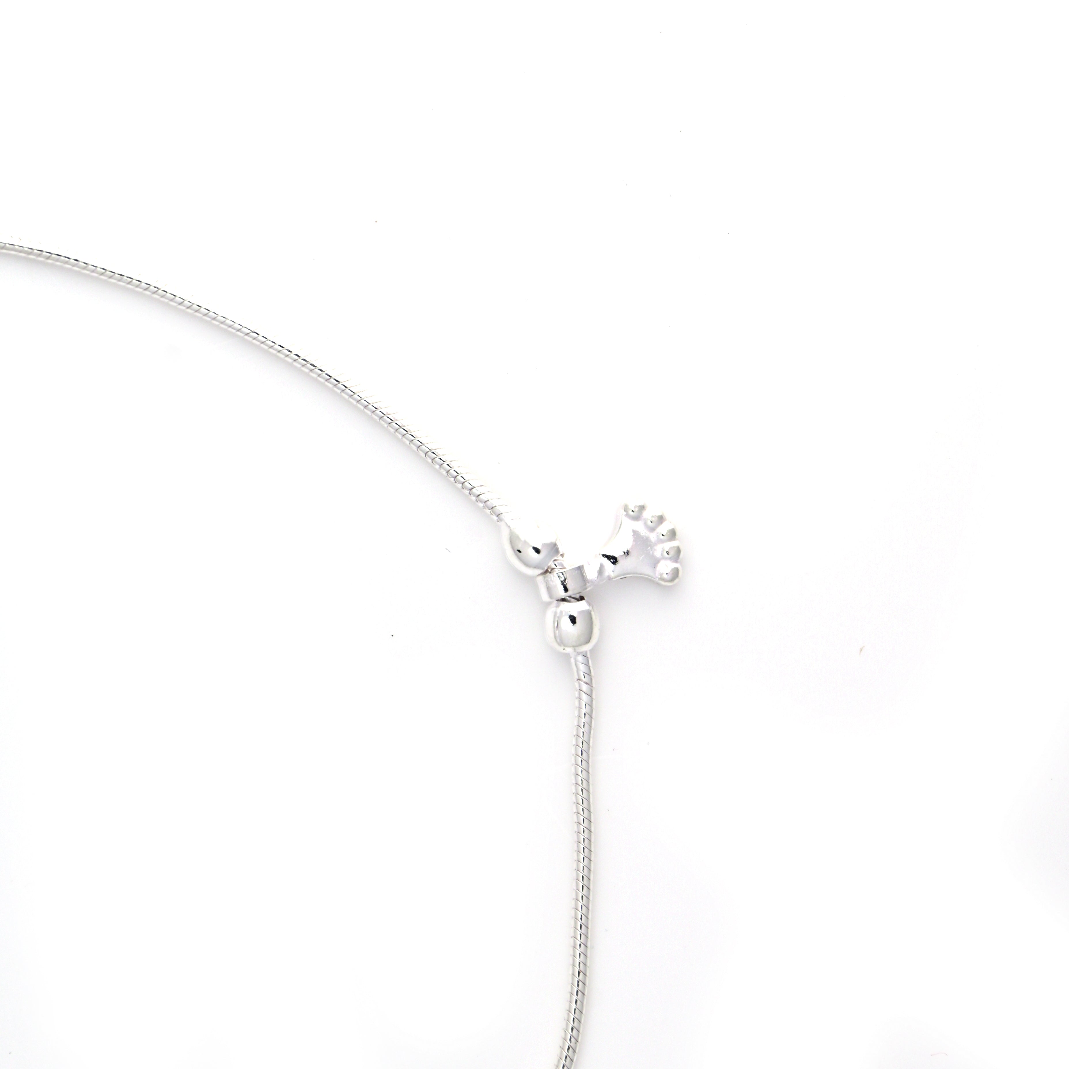 925 Sterling Silver Anklet – Dainty Silver Chain for Women