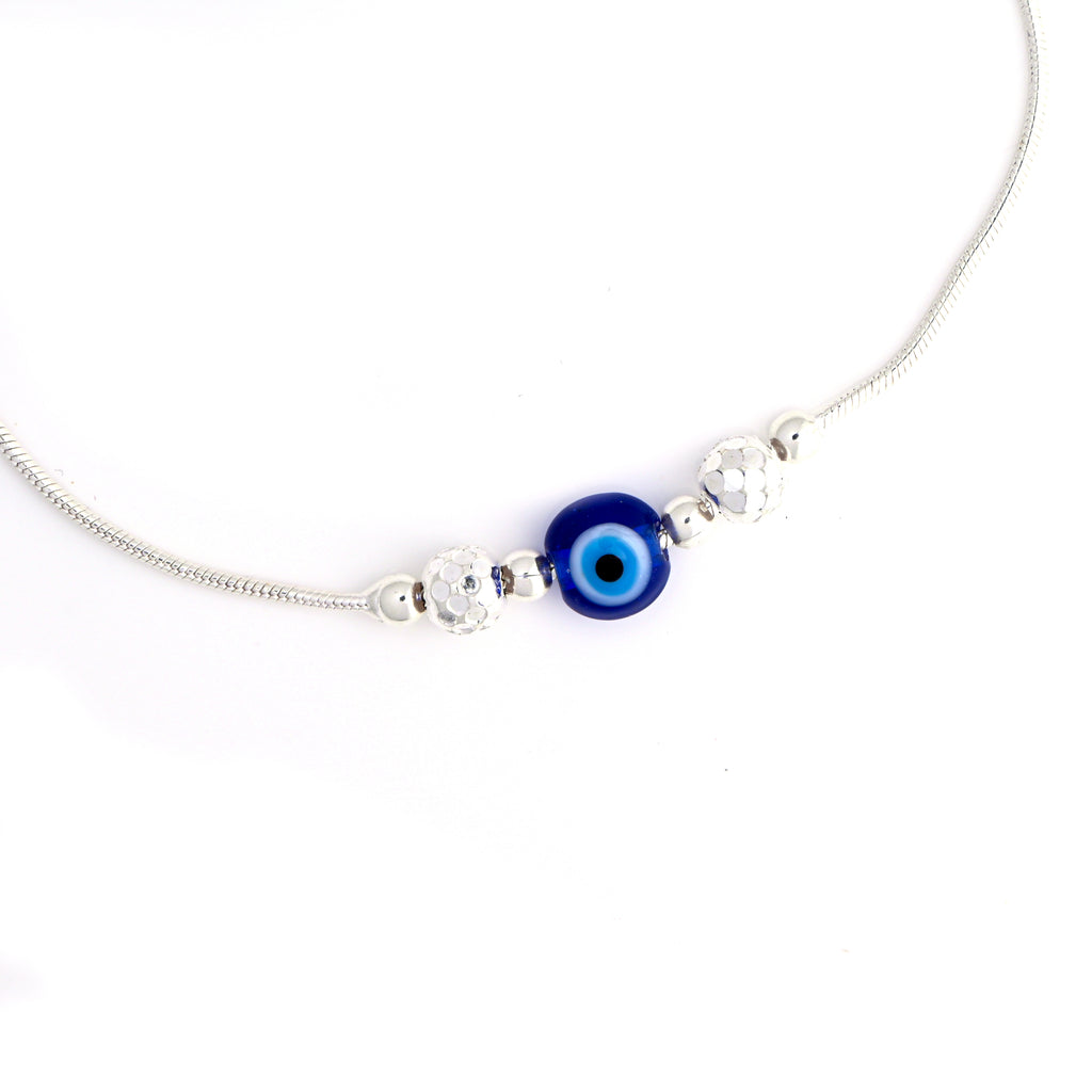 925 Silver Chain Anklet | Simple, Elegant & Adjustable Charm Anklet | Gift For Her