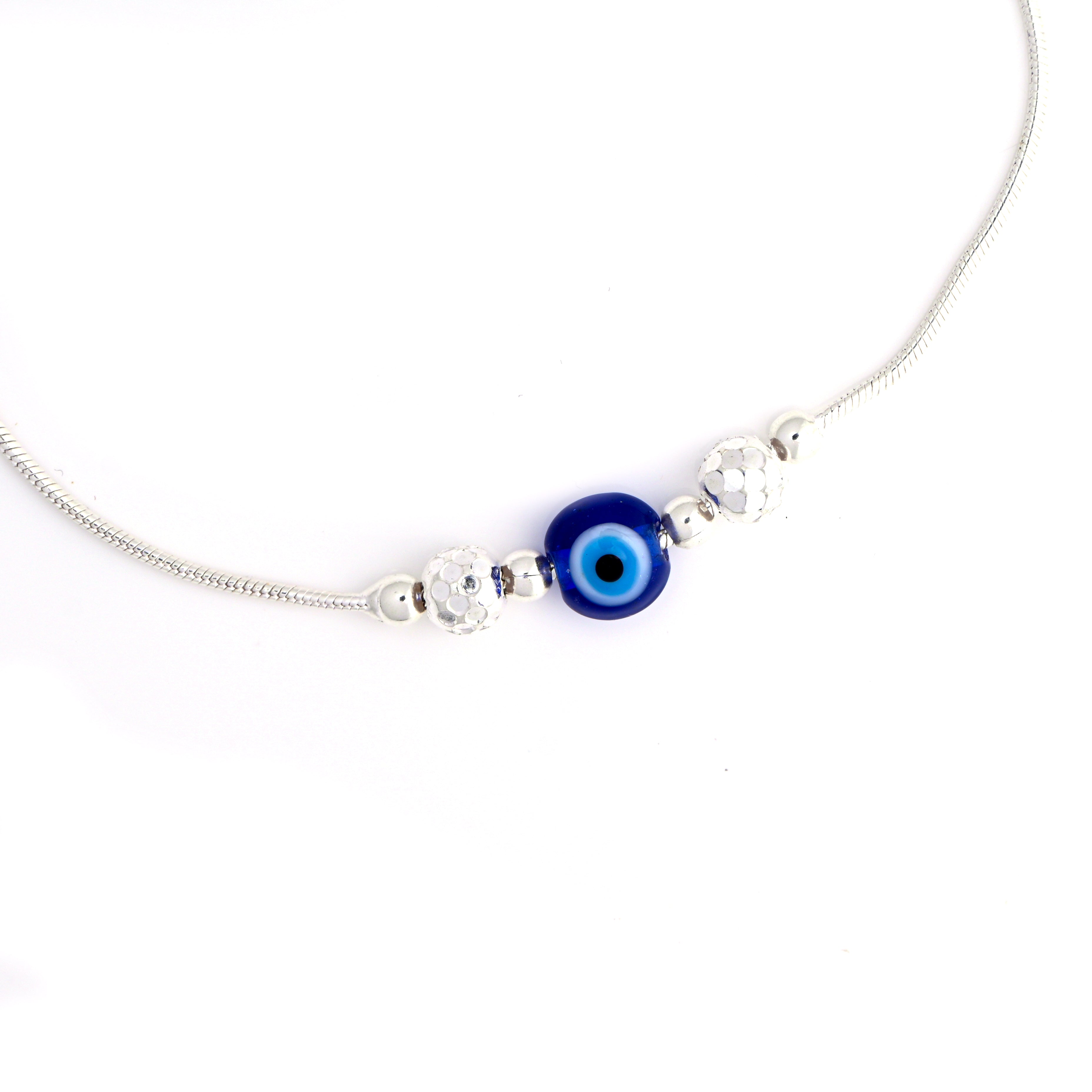 925 Silver Chain Anklet | Simple, Elegant & Adjustable Charm Anklet | Gift For Her