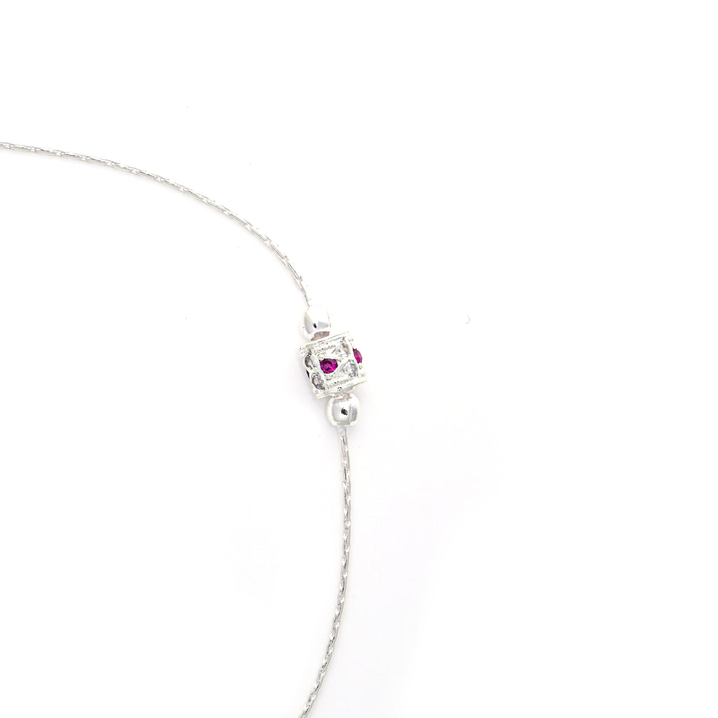 925 Sterling Silver Anklet Pair | Statement Charm Anklet | Minimal Anklet | Gift For Her