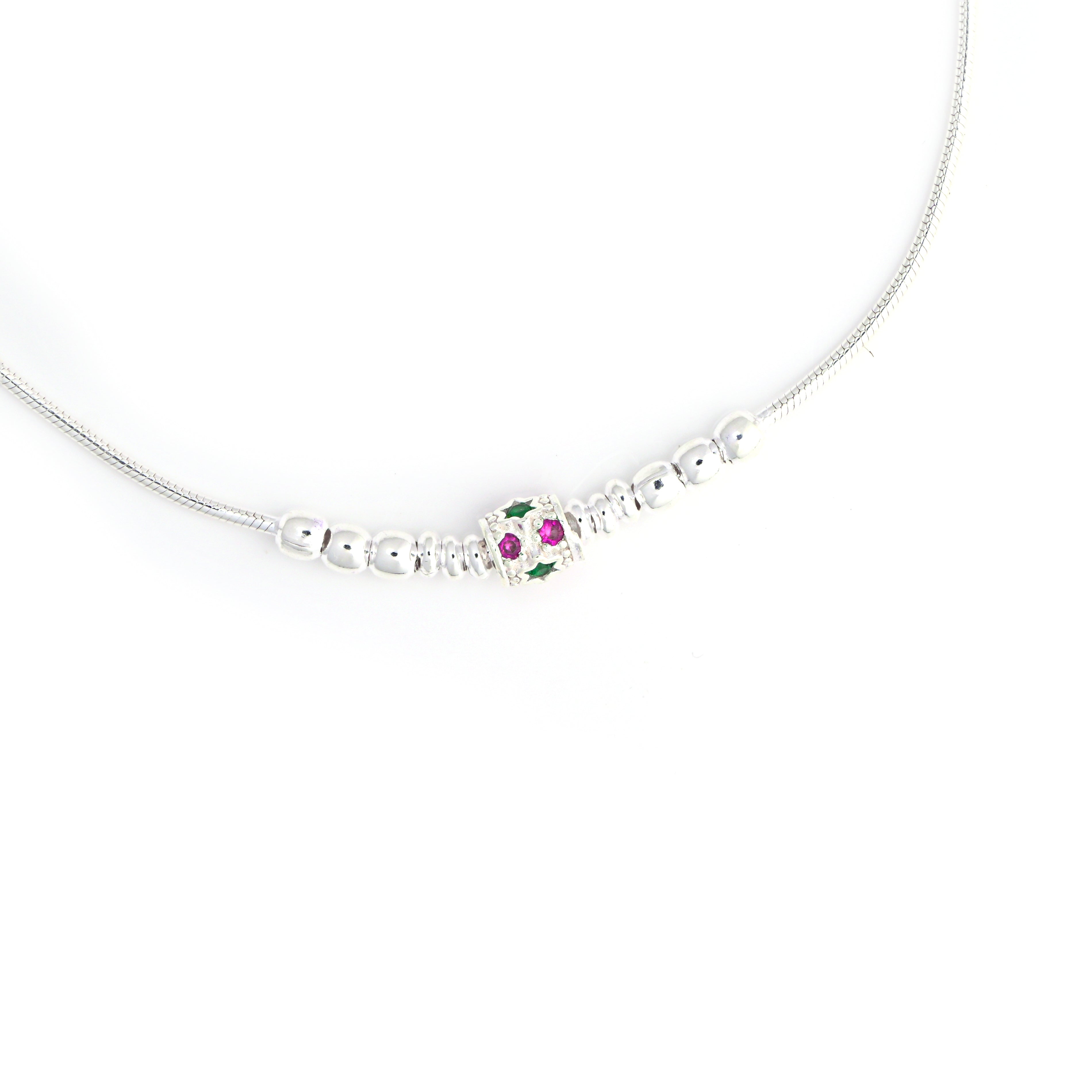 925 Sterling Silver Anklet Pair | Charm Minimal Dainty Anklet | Minimal Chain Statement Anklet