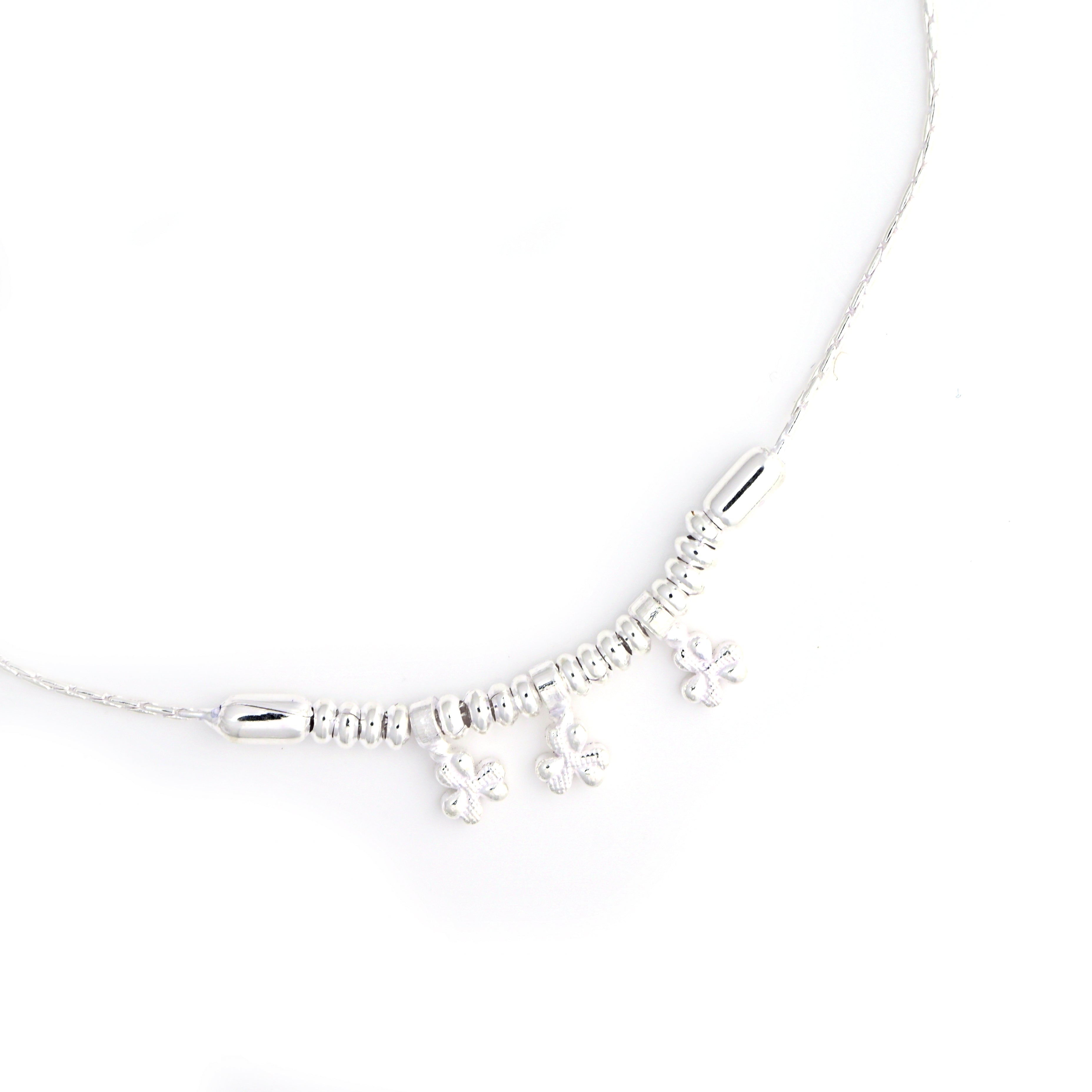 925 Sterling Silver Anklet – Minimalist Foot Chain Jewelry Anklet Pair