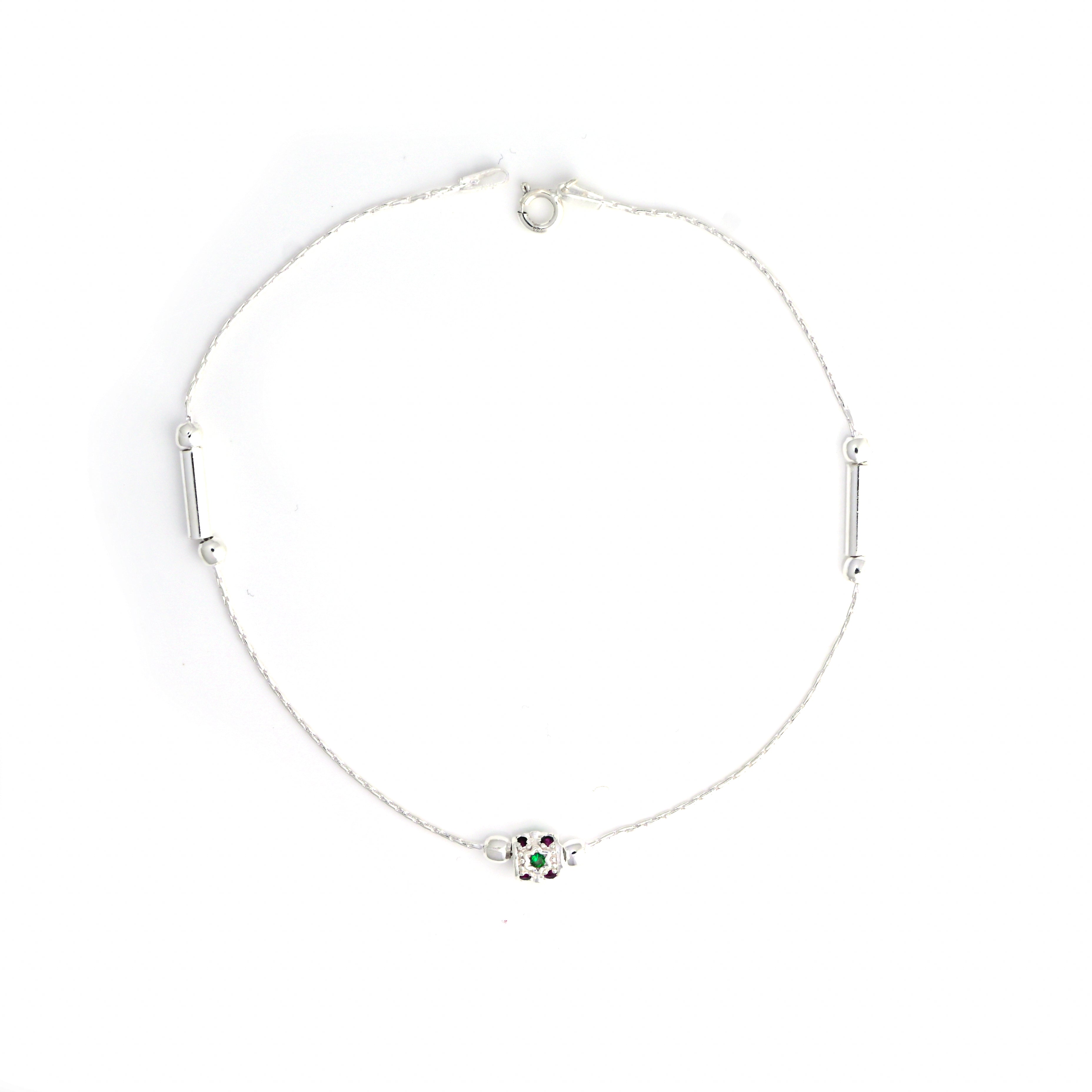 Minimal 925 Silver Anklet – Lightweight Daily Jewelry