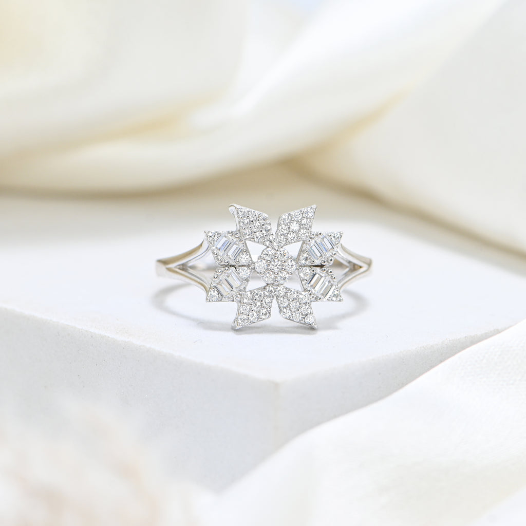 925 Sterling Silver Round Cut CZ Ring, Cubic Zirconia Sparkle Women’s Gift Jewelry