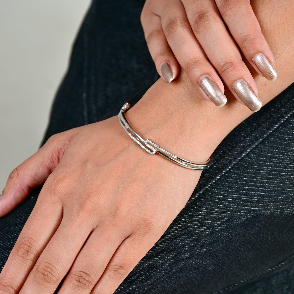 Sterling Silver 925 Turkish Finish Bracelet – Antique Bohemian Boho Chic Style