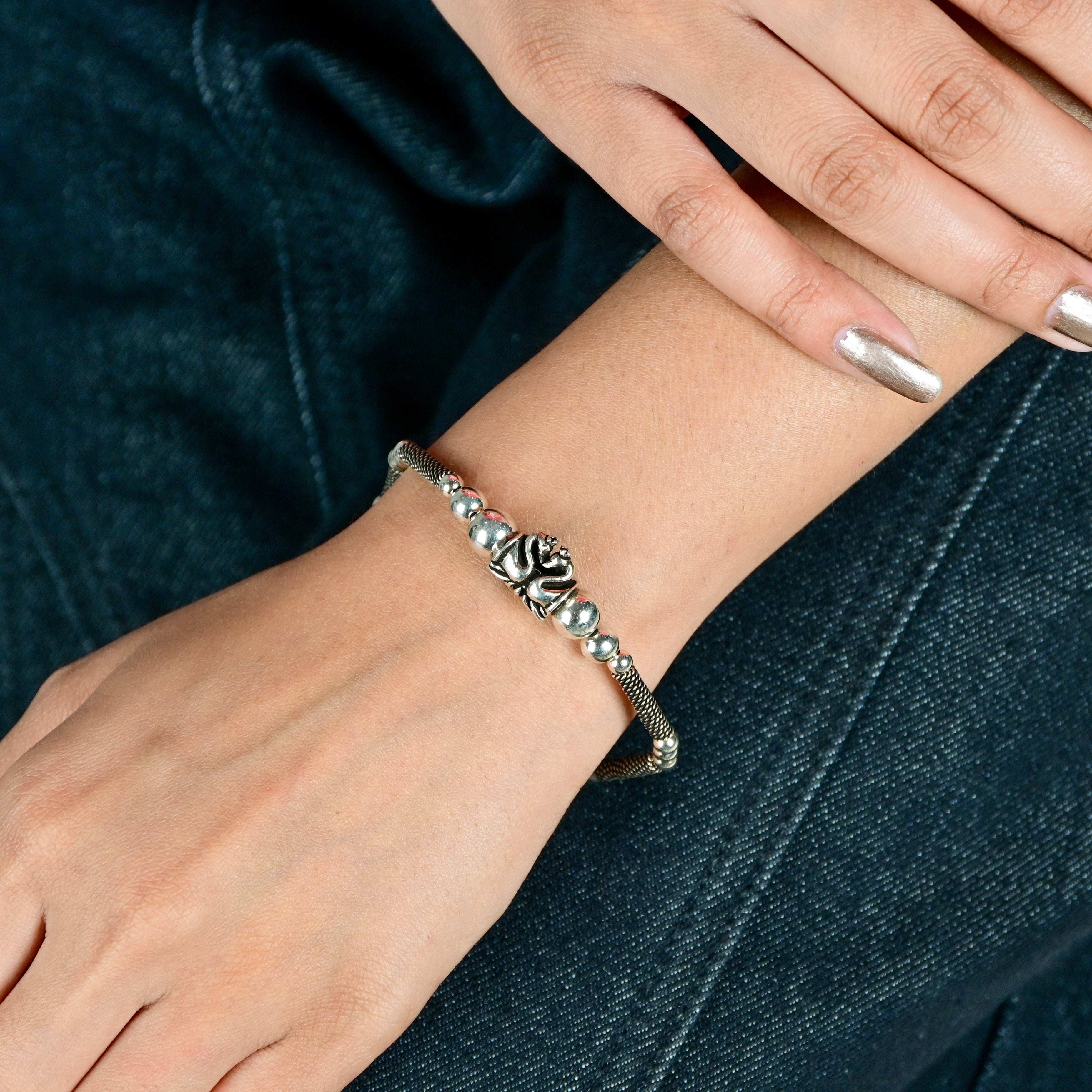 Turkish Handmade Silver Bracelet Vintage Jewellery