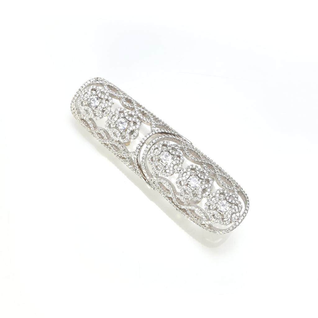 925 Sterling Silver Cubic Zirconia Ring, Round Cut CZ Sparkle Classic Women’s Jewelry