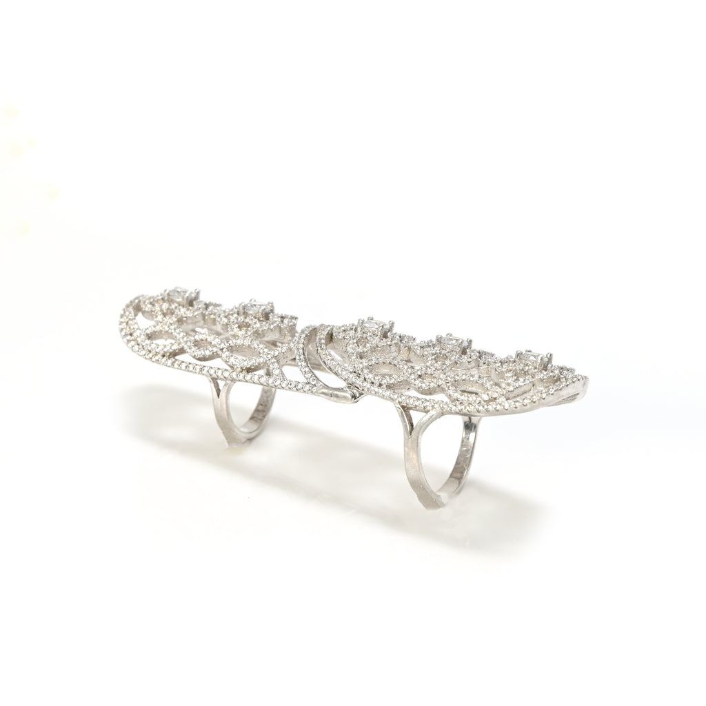 925 Sterling Silver Cubic Zirconia Ring, Round Cut CZ Sparkle Classic Women’s Jewelry