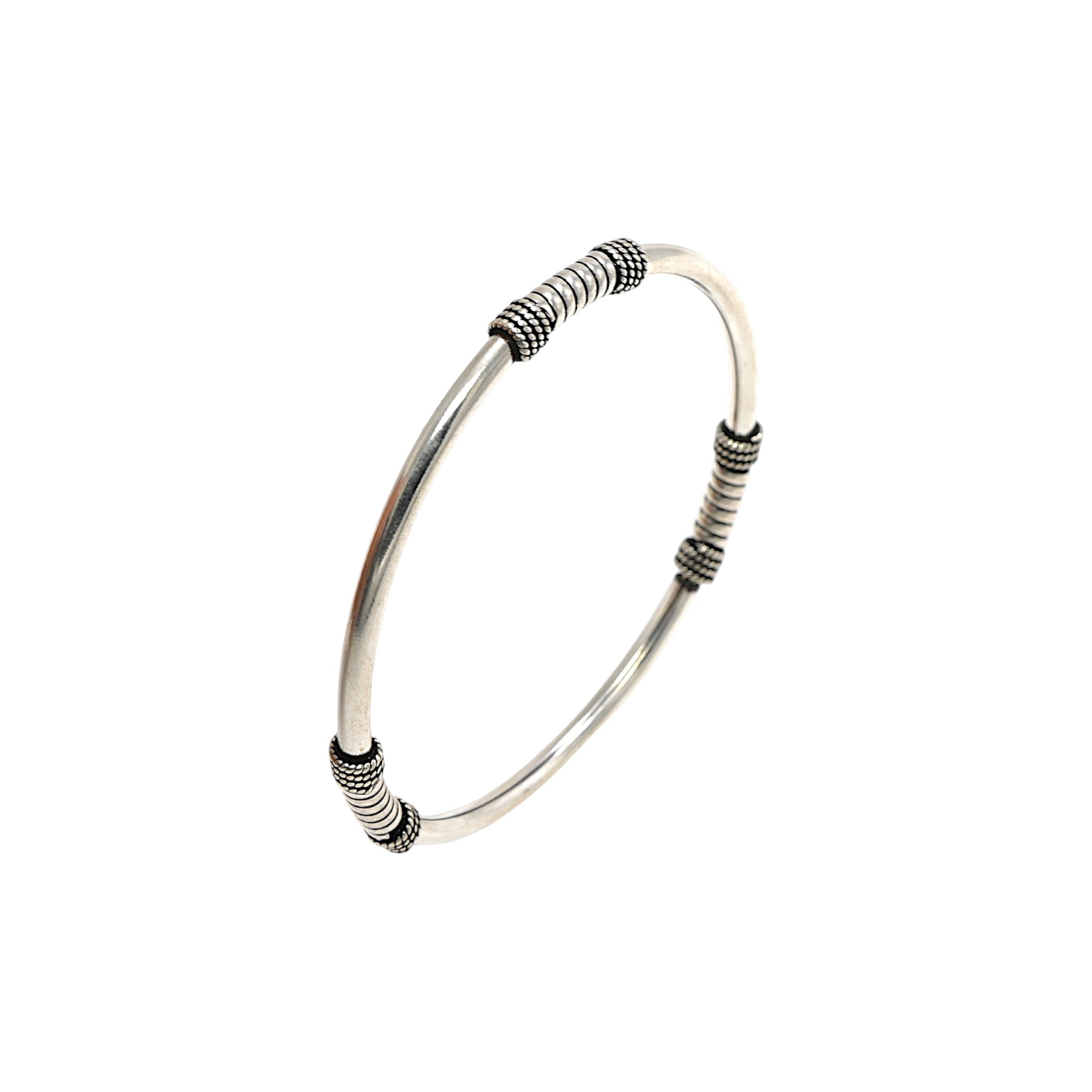 Designer Vintage Turkish Bracelet 925 Sterling Silver Oxidised Handmade Jewelry