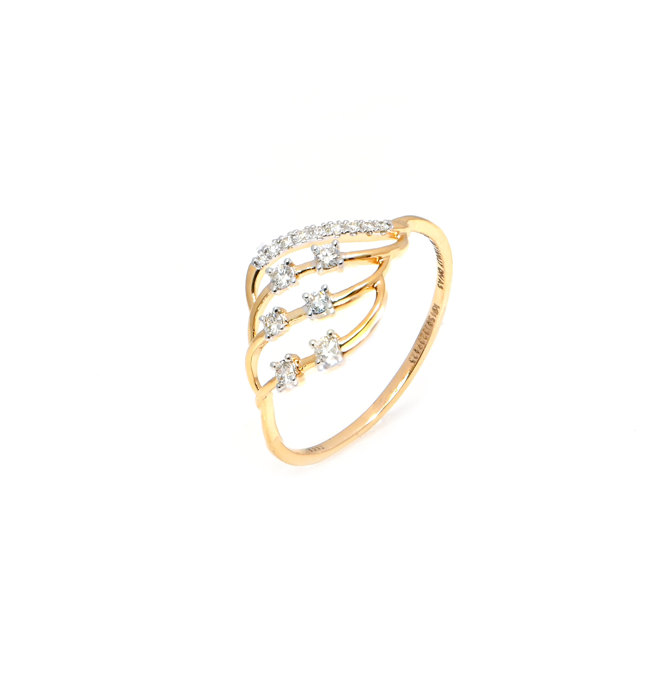 14/18KT Gold Round Brilliant Diamond Classic Ring – Fine Engagement or Birthday Gift