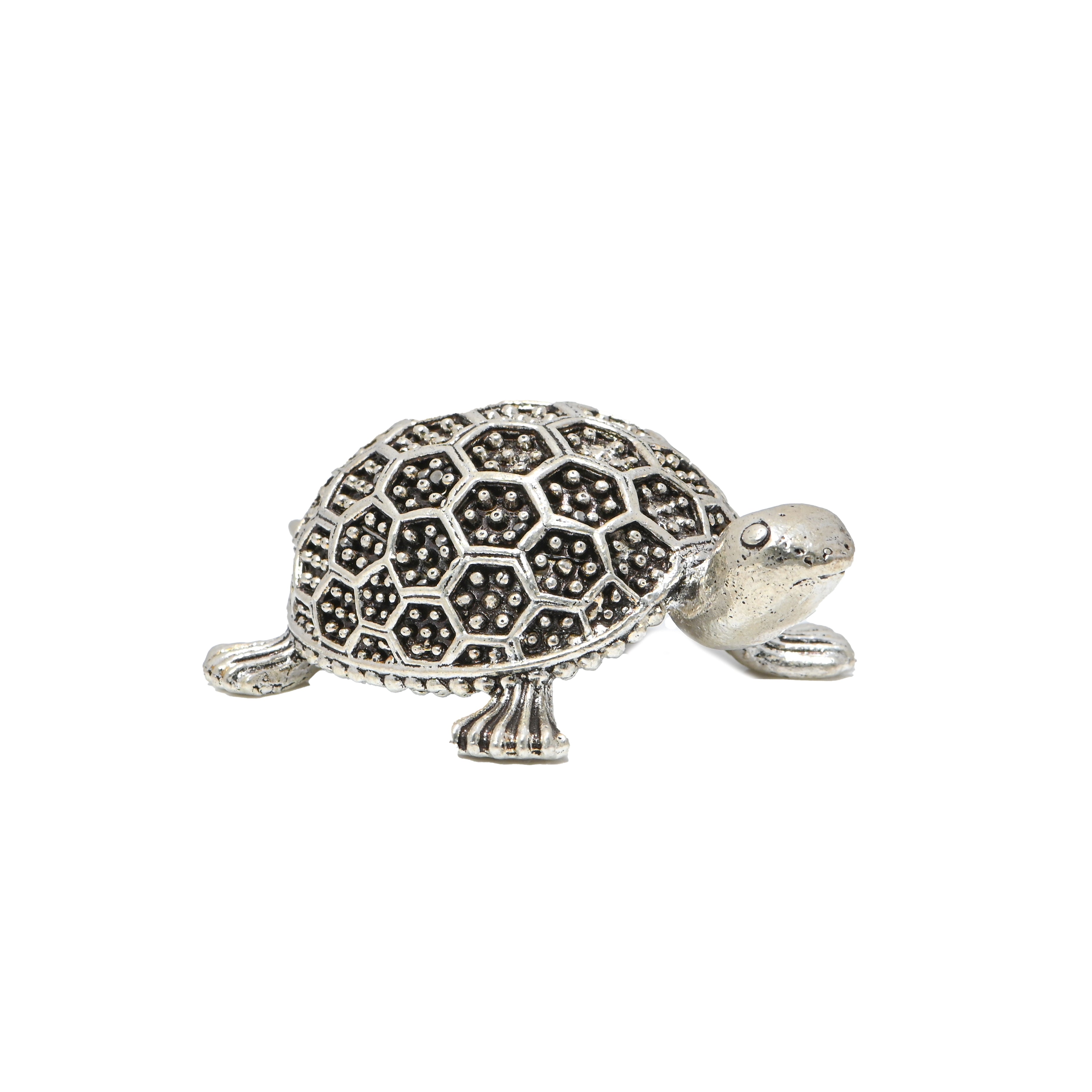 925 Sterling Silver Vastu Tortoise | Divine God Idol | Tortoise Statue