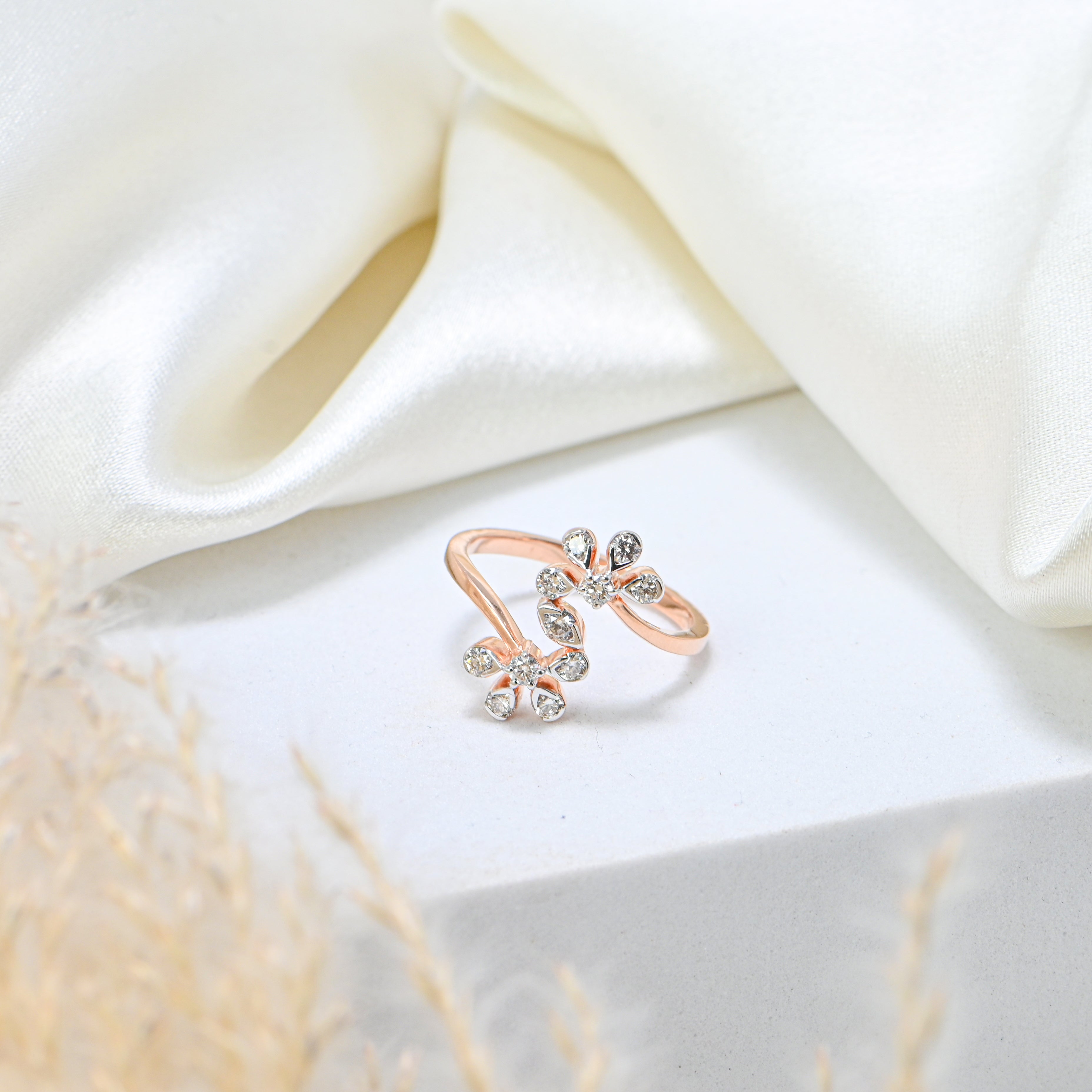 14/18KT Gold Round Cut Diamond Solitaire Ring – Minimalist Engagement or Promise Gift