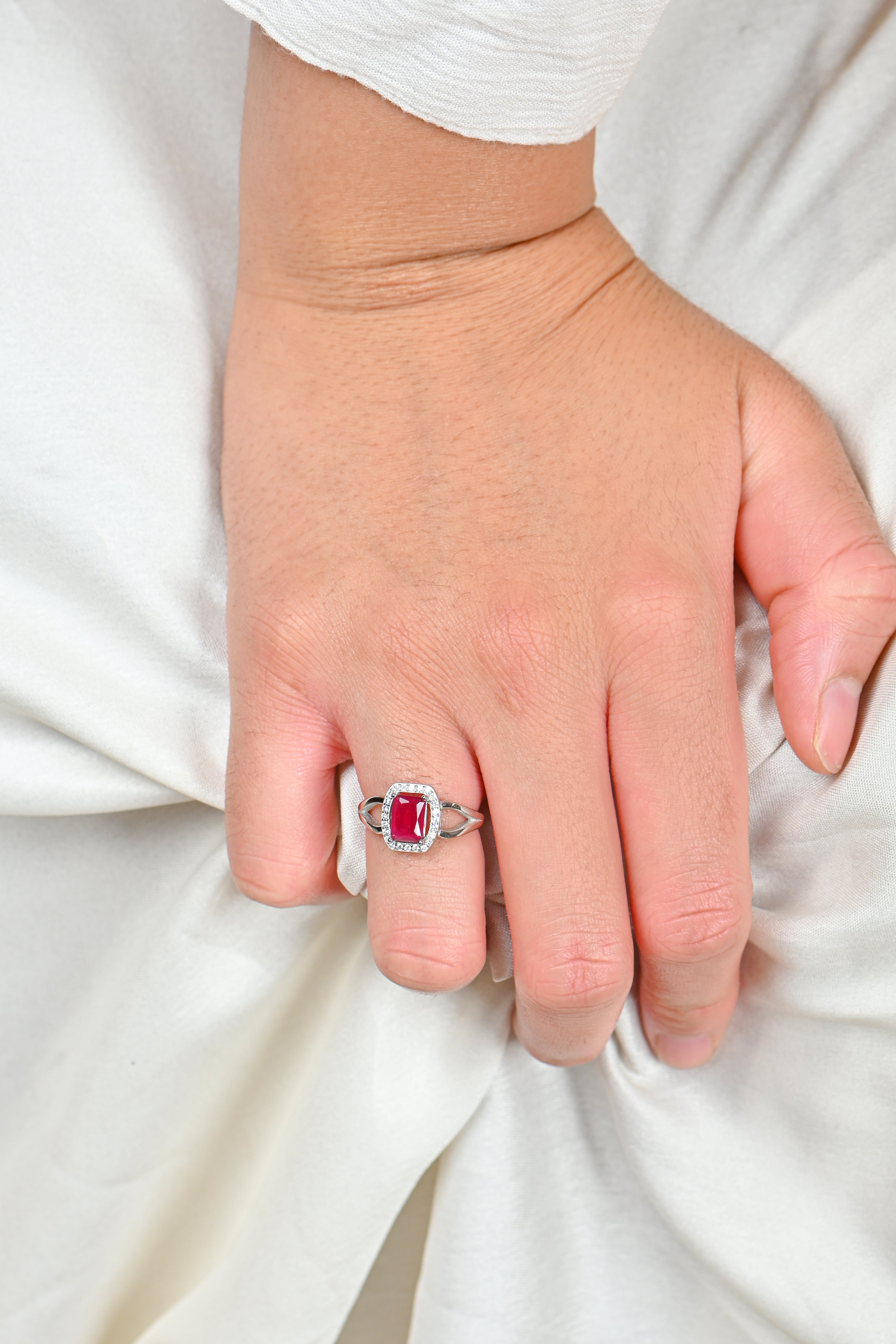 925 Sterling Silver CZ Ring for Women, Symbolic Cubic Zirconia Promise Ring, Elegant Everyday Wear Valentine’s Day Gift