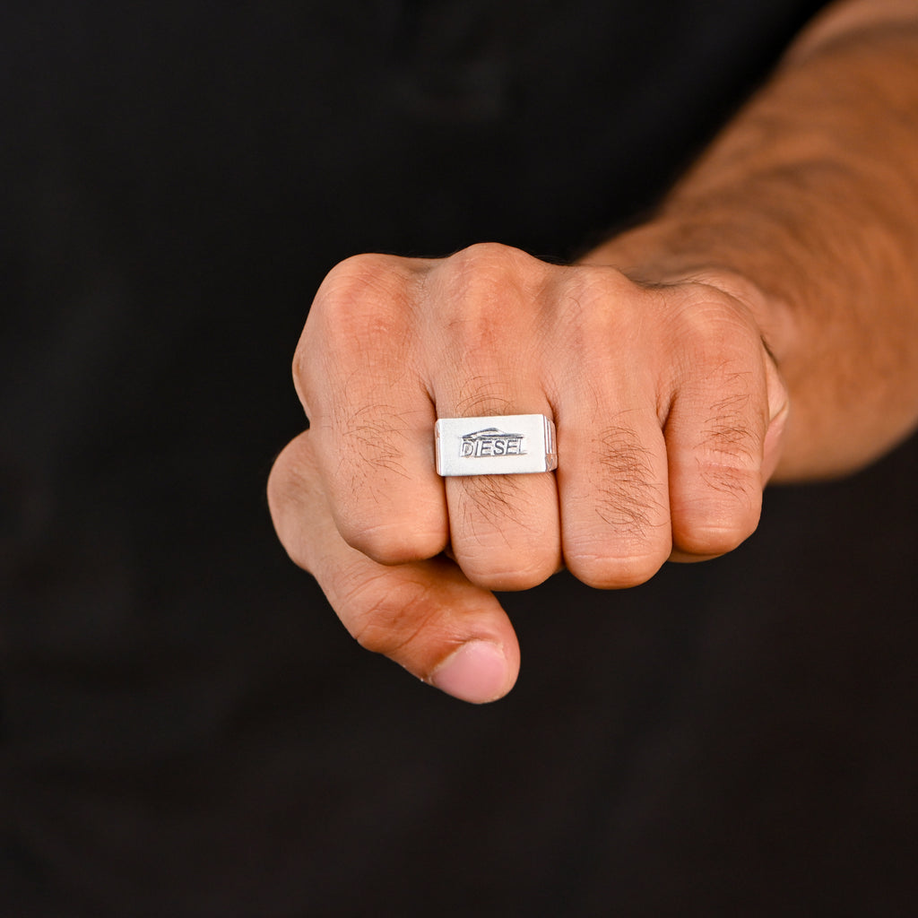 Men’s Strong Grip 925 Sterling Silver Ring Vintage Jewellery