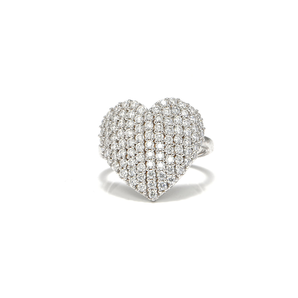 Chic 925 Sterling Silver Ring with Moissanite – Handcrafted Women’s Jewelry for Daily Wear