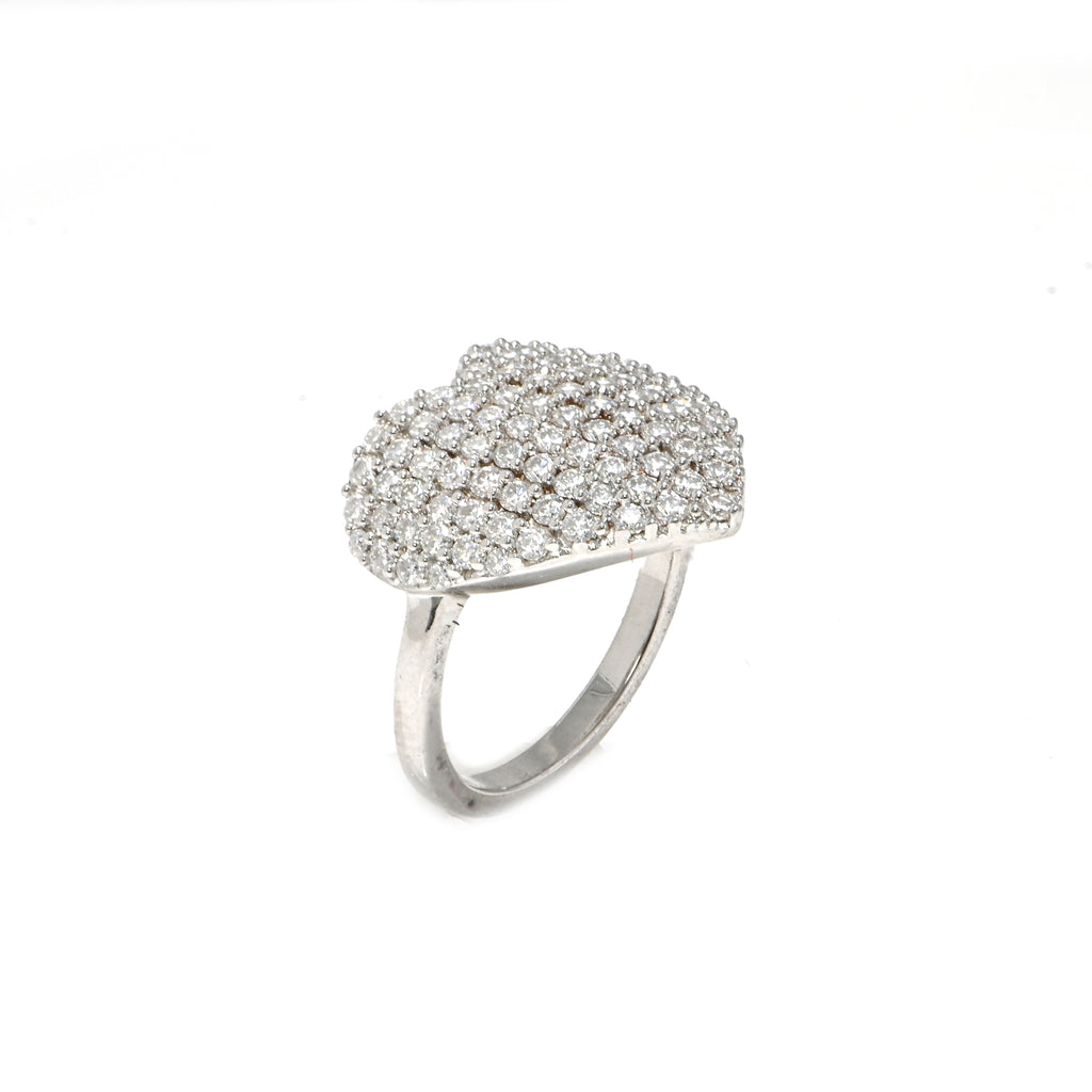 Chic 925 Sterling Silver Ring with Moissanite – Handcrafted Women’s Jewelry for Daily Wear