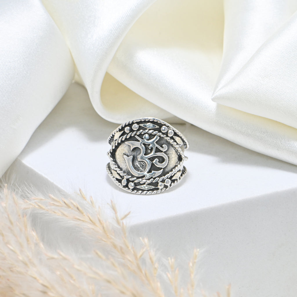 Premium 925 Sterling Silver Oxidized Men’s Ring Everyday Wear