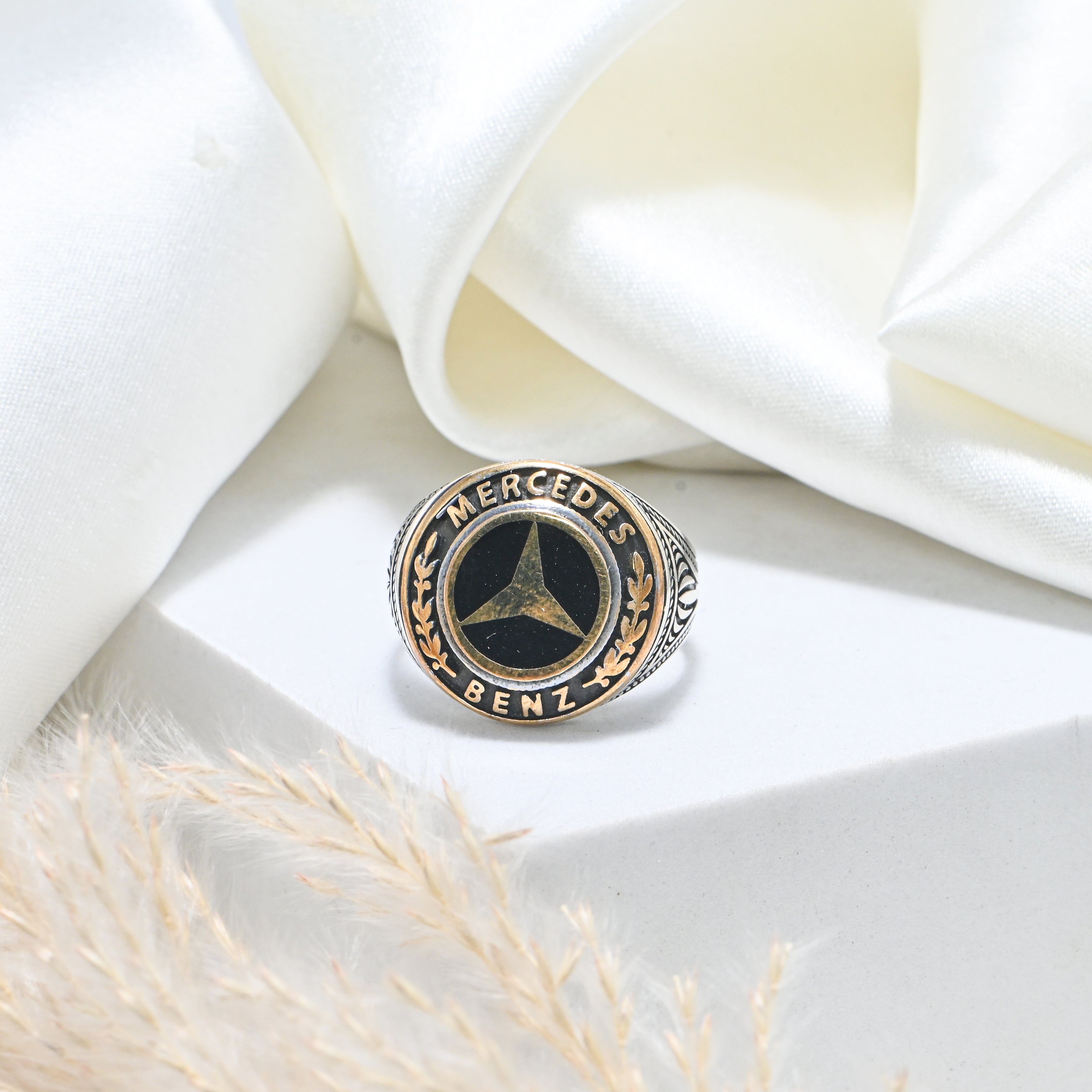 Men’s Heavy Oxidized Sterling Silver Ring Boho Men’s Jewelry