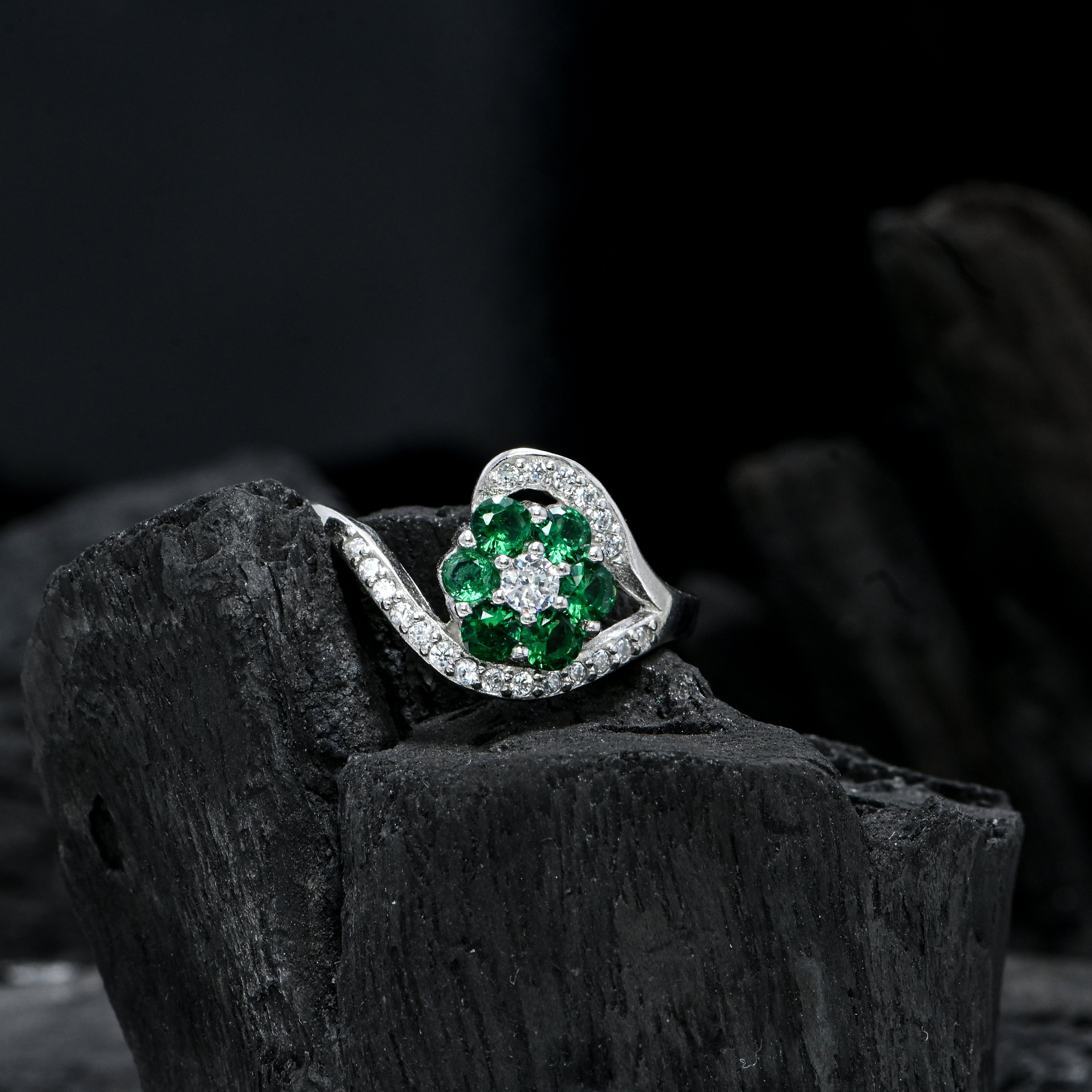 925 Sterling Silver Minimalist Cubic Zirconia Band Ring for Women, Sleek CZ Stacking Ring, Everyday Elegance Jewelry Gift