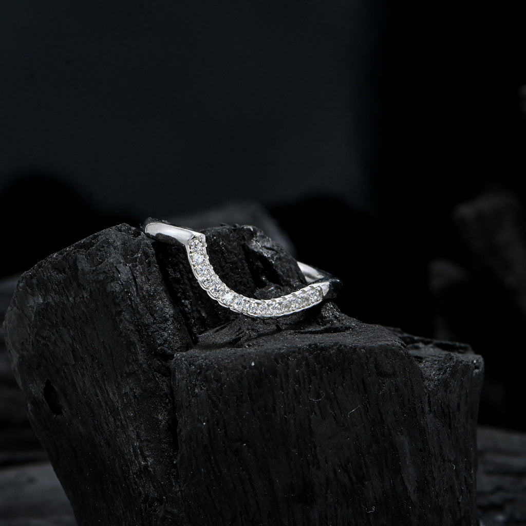 925 Sterling Silver Round Cut CZ Ring Dainty Solitaire Everyday Minimalist Style