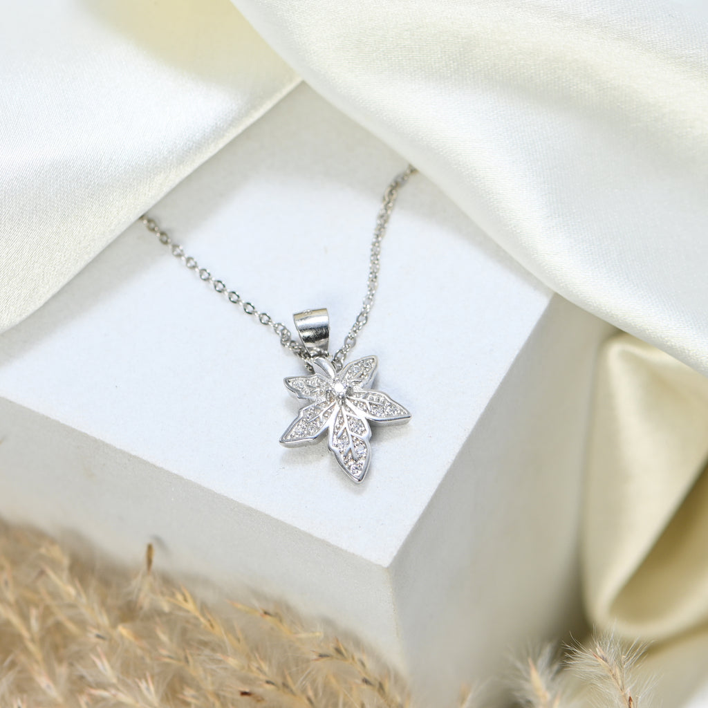Cubic Zirconia Pendant in 925 Sterling Silver – Elegant Jewellery Gift for Her