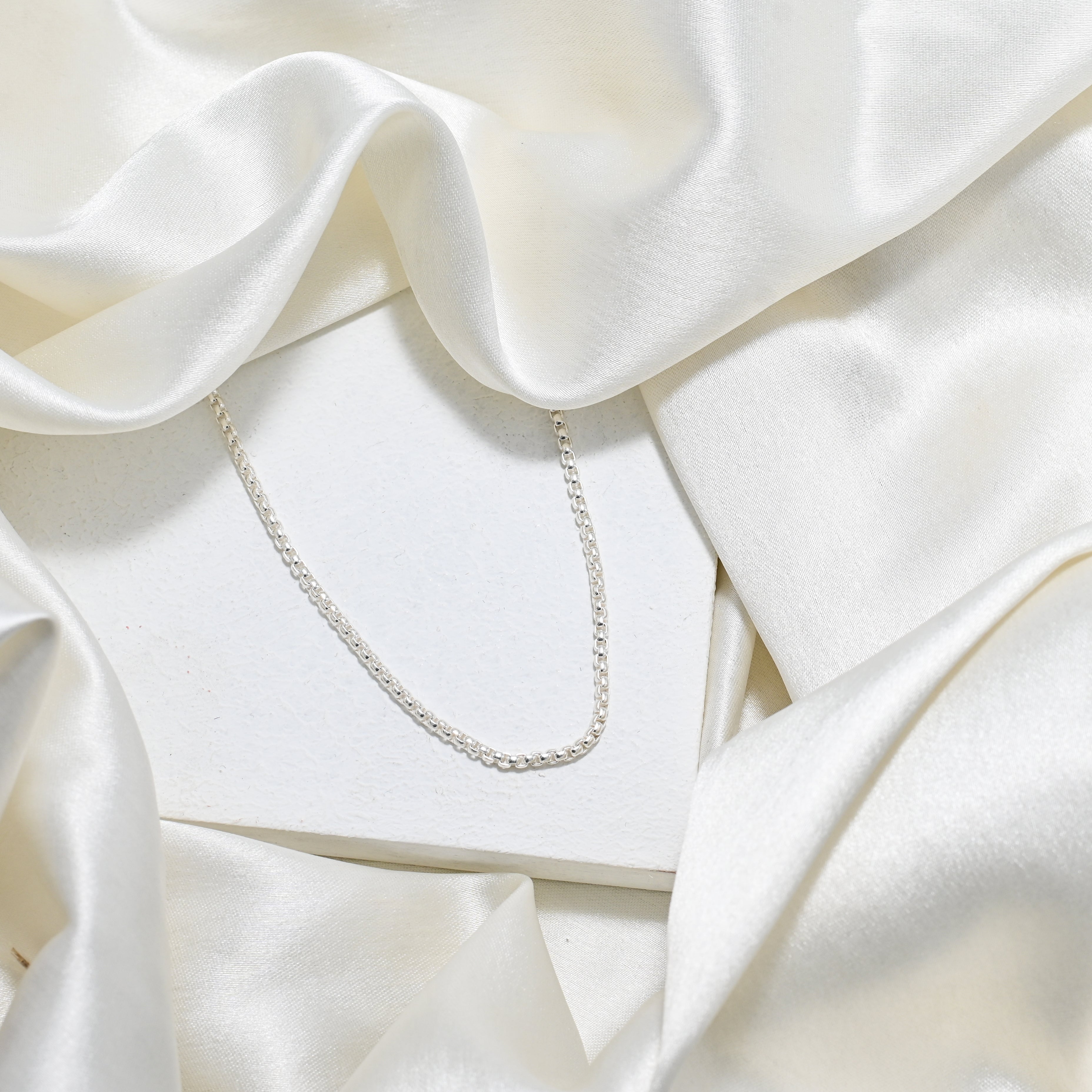 925 Sterling Silver Chain – Classic Elegant High-Polish Finish