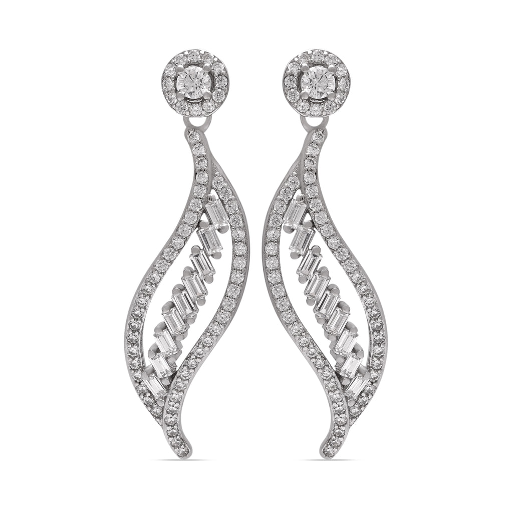 925 Sterling Silver Drop Earrings | Statement Dangle Studs