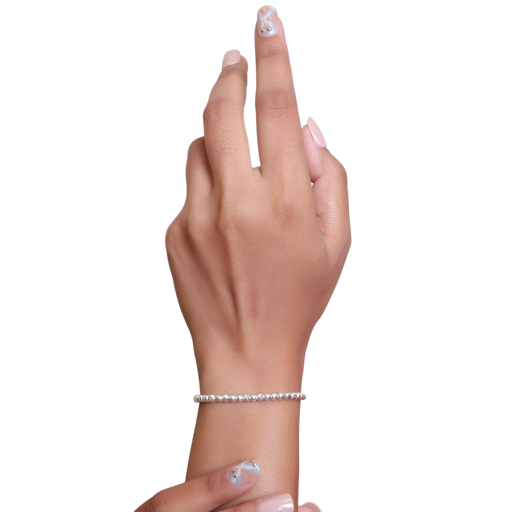 Women’s 925 Sterling Silver Bracelet – Delicate, Elegant & Hypoallergenic