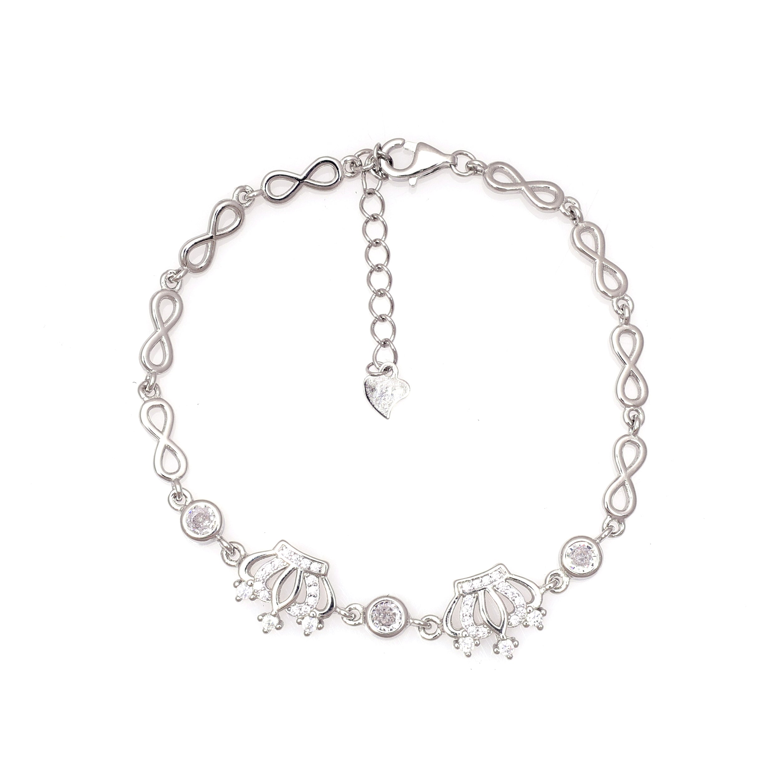Handcrafted 925 Sterling Silver Bracelet – Modern Elegance