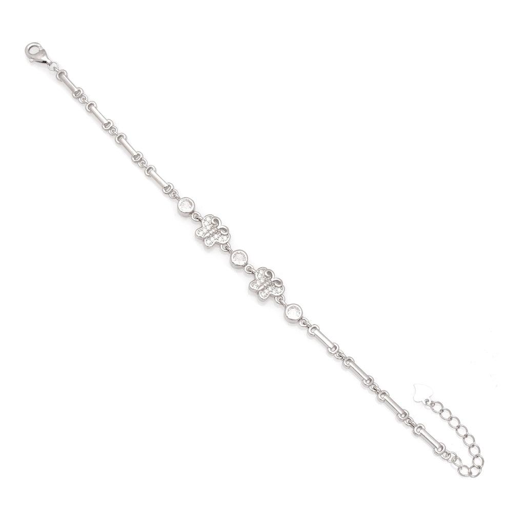 Handcrafted 925 Sterling Silver Bracelet – Modern Elegance