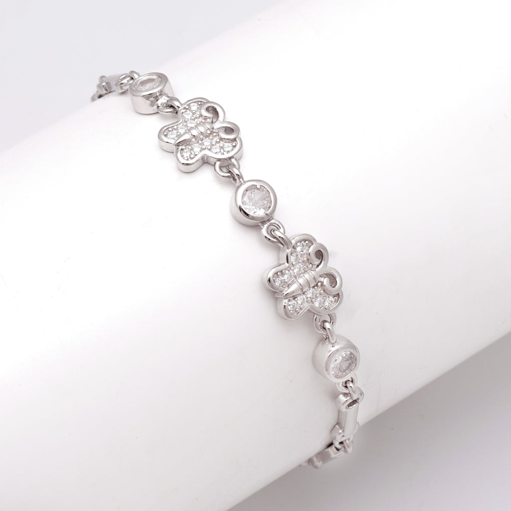Handcrafted 925 Sterling Silver Bracelet – Modern Elegance