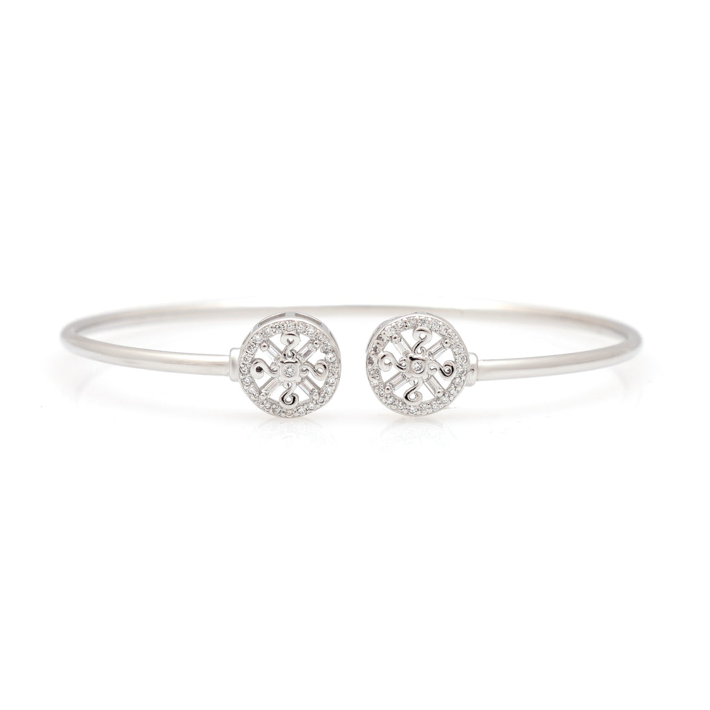 Dainty 925 Sterling Silver Bracelet – Sleek Design for Daily Wear