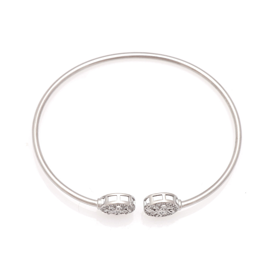 Dainty 925 Sterling Silver Bracelet – Sleek Design for Daily Wear
