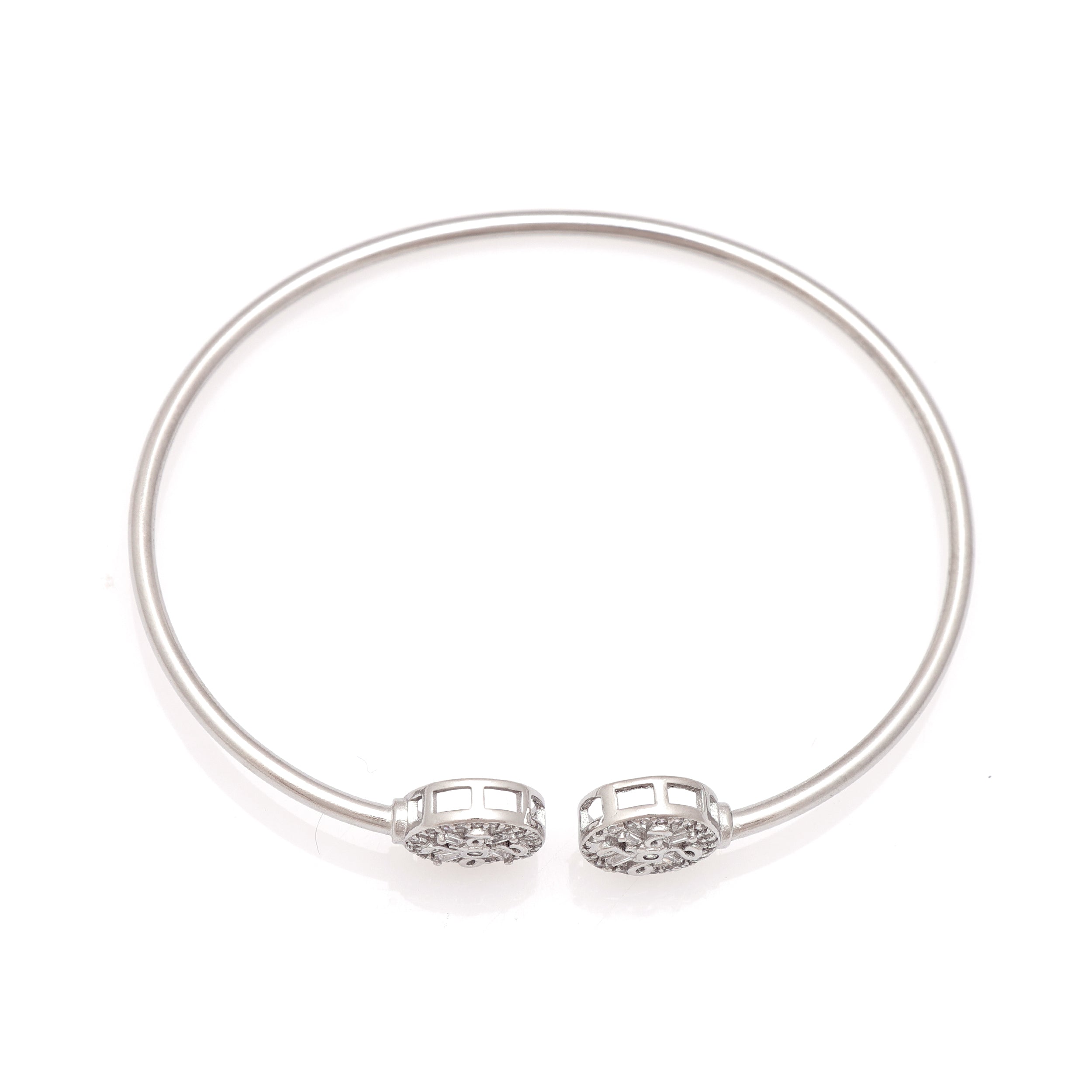 Dainty 925 Sterling Silver Bracelet – Sleek Design for Daily Wear