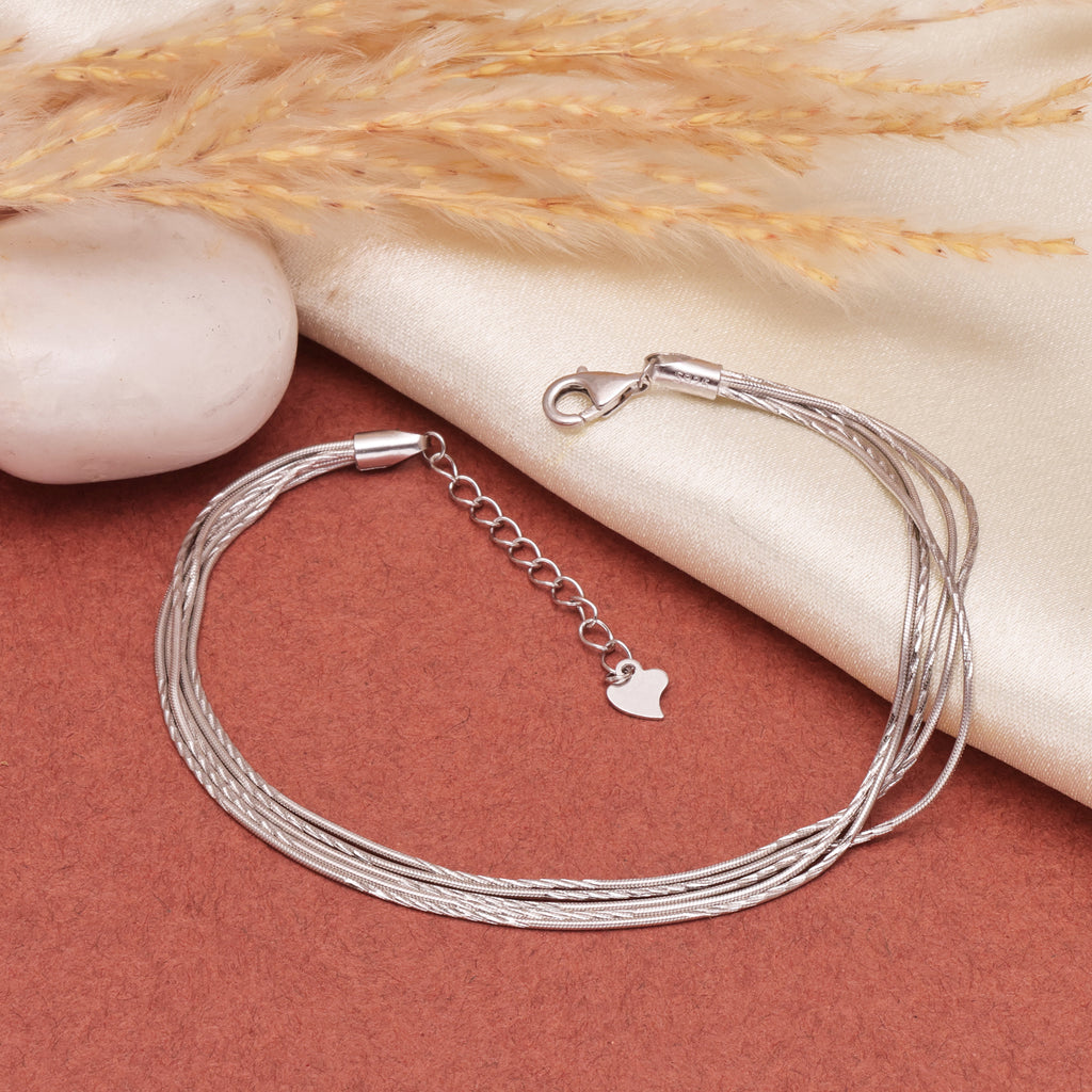Classic 925 Sterling Silver Bracelet – Premium Quality Women’s Jewelry