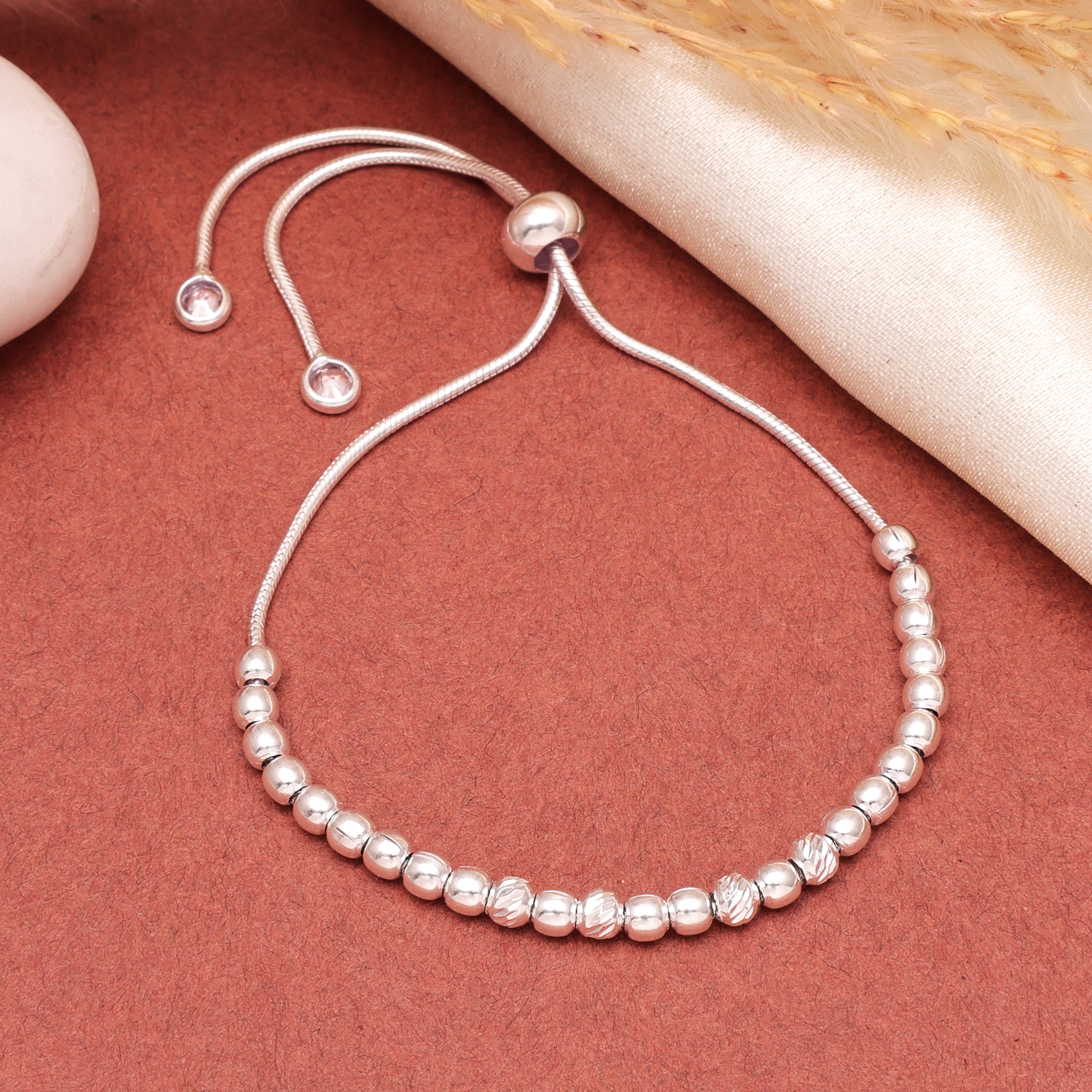 Women’s 925 Sterling Silver Bracelet – Delicate, Elegant & Hypoallergenic