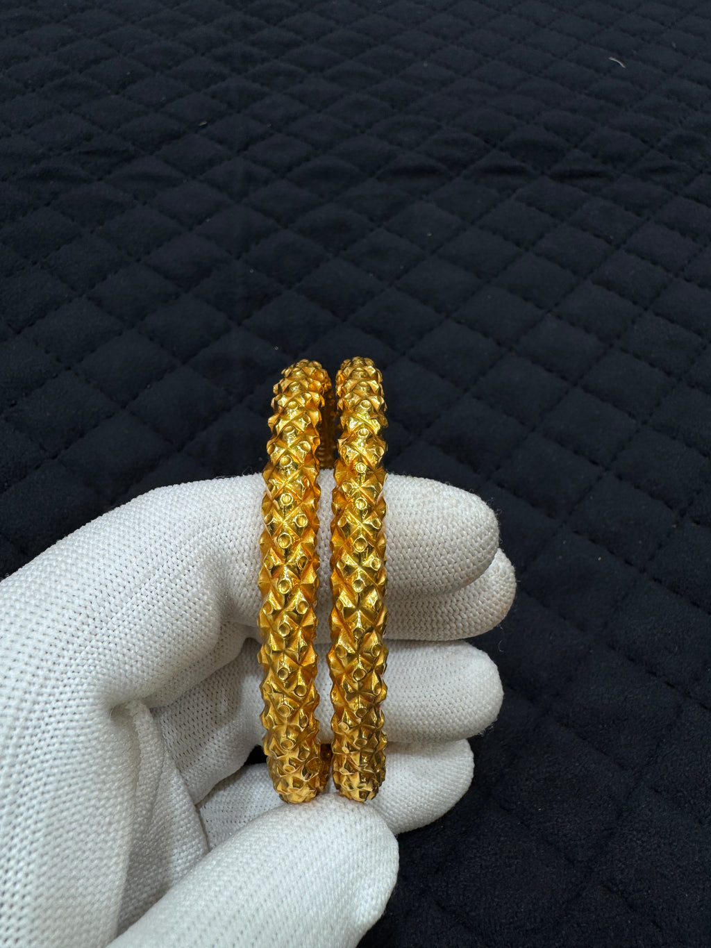 22KT Gold Classic Bangles (Pair), Everyday Wear