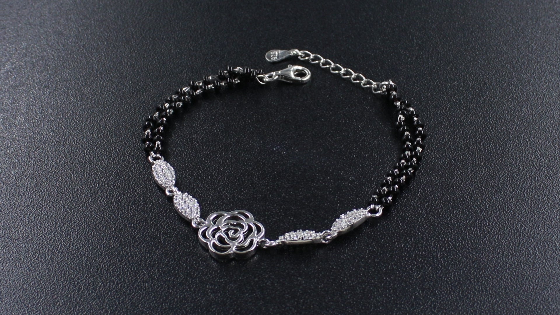 925 Sterling Silver Bracelet – Dainty Adjustable Chain for Women