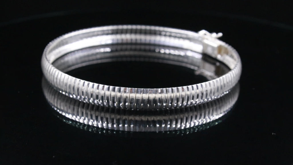 925 Sterling Silver Punjabi Kada Men's Bracelet