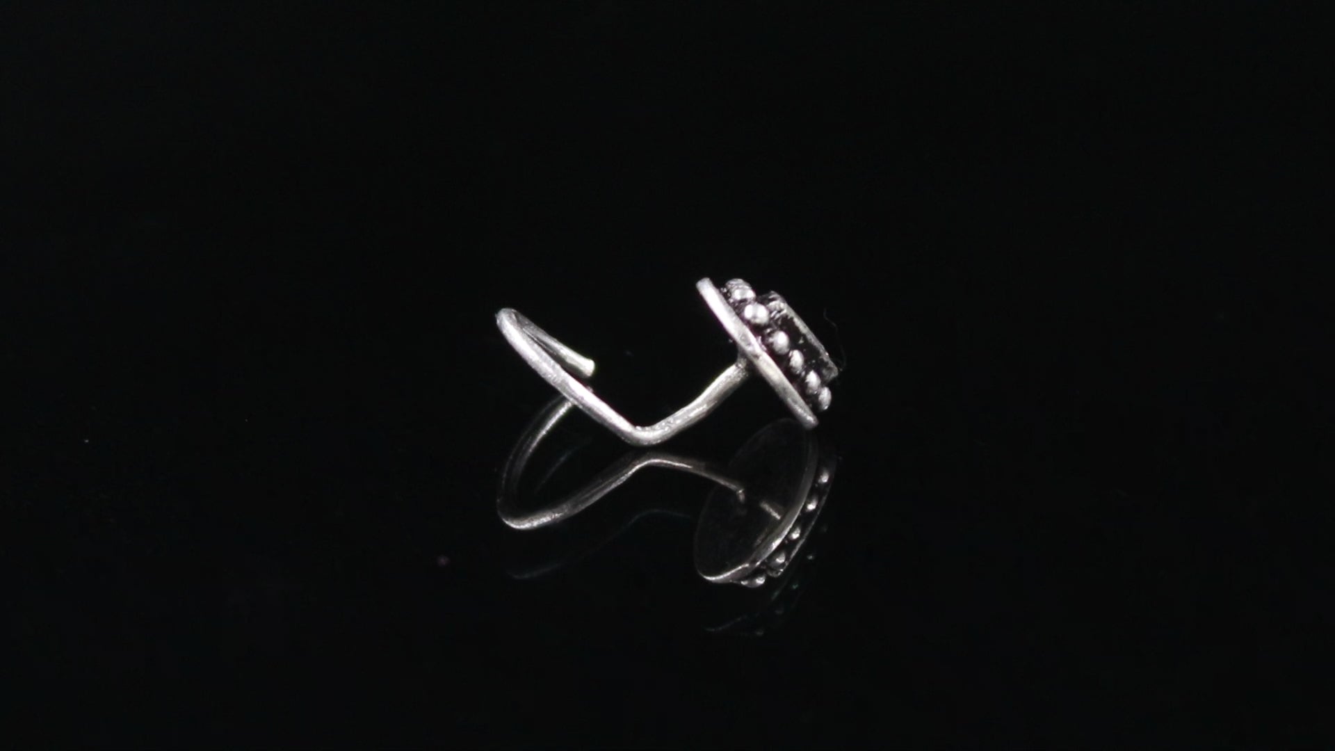 Brilliant Round CZ Nose Pin – 925 Sterling Silver Everyday Wear